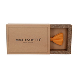Cotton Paprika Orange Bow Tie - Bow Tie with Free UK Delivery - Mrs Bow Tie