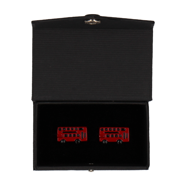 Double Decker Bus Cufflinks - Cufflinks with Free UK Delivery - Mrs Bow Tie