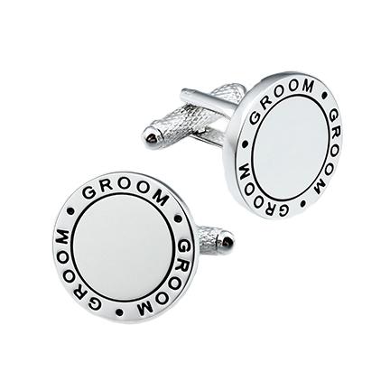 The Groom Cufflinks - Cufflinks with Free UK Delivery - Mrs Bow Tie