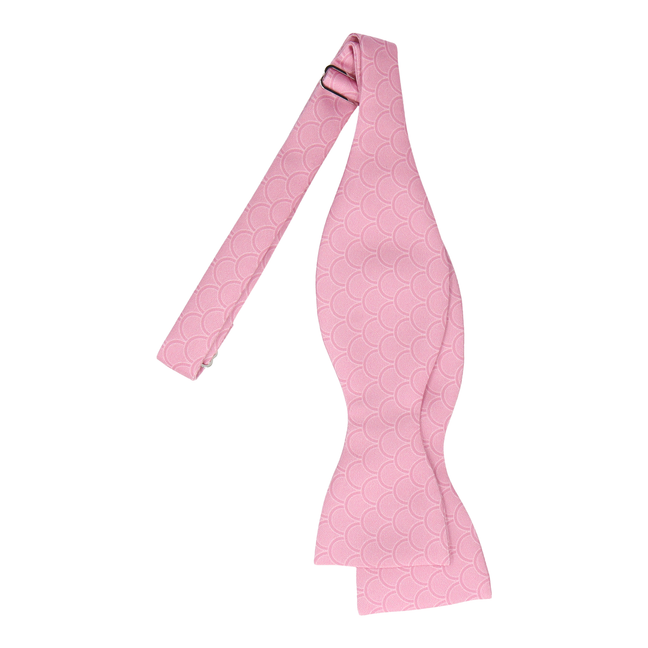 Dusky Pink Wedding Fans Bow Tie - Bow Tie with Free UK Delivery - Mrs Bow Tie