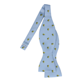 Steel Blue Avocado Bow Tie - Bow Tie with Free UK Delivery - Mrs Bow Tie