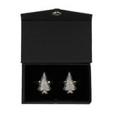 Christmas Tree Cufflinks - Cufflinks with Free UK Delivery - Mrs Bow Tie