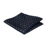 Medication Navy Blue Pocket Square - Pocket Square with Free UK Delivery - Mrs Bow Tie