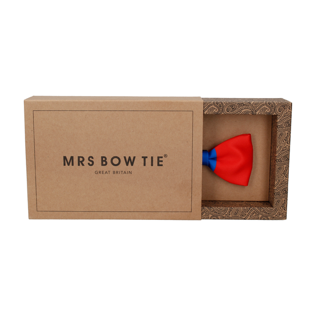 Mongolia Flag Bow Tie - Bow Tie with Free UK Delivery - Mrs Bow Tie