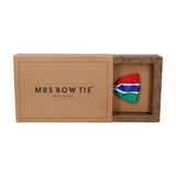 Gambia Flag Bow Tie - Bow Tie with Free UK Delivery - Mrs Bow Tie