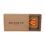 Catalonia Flag Bow Tie - Bow Tie with Free UK Delivery - Mrs Bow Tie