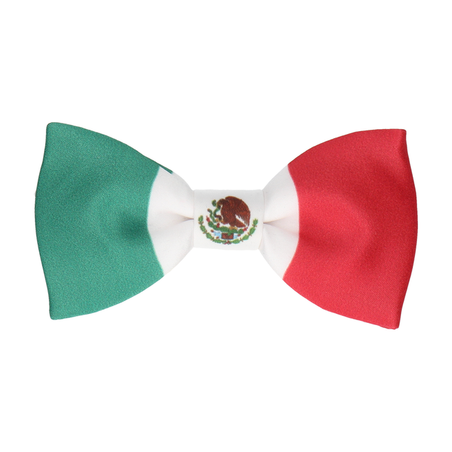 Mexico Flag Bow Tie - Bow Tie with Free UK Delivery - Mrs Bow Tie
