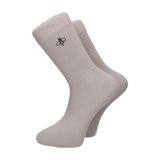 Dove Grey Cotton Socks - Socks with Free UK Delivery - Mrs Bow Tie