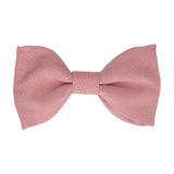 Soft Linen Dusky Pink Bow Tie - Bow Tie with Free UK Delivery - Mrs Bow Tie