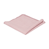 Pale Pink Textured Cotton Linen Pocket Square - Pocket Square with Free UK Delivery - Mrs Bow Tie