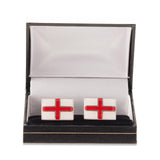 England Flag Cufflinks - Cufflinks with Free UK Delivery - Mrs Bow Tie