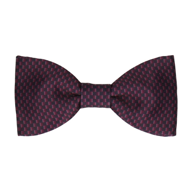 Doctor Who Bow Tie Replica | Burgundy Weave | Eleventh Doctor - Bow Tie with Free UK Delivery - Mrs Bow Tie