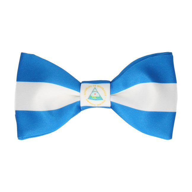 Nicaragua Flag Bow Tie - Bow Tie with Free UK Delivery - Mrs Bow Tie