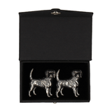 Beagles Cufflinks - Cufflinks with Free UK Delivery - Mrs Bow Tie